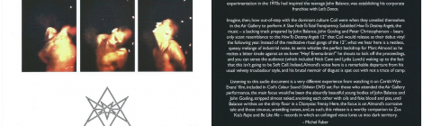 I AM YOUR MIRROR. ENGLANDS RISE OF INDUSTRIAL MUSIC AND ARTISTIC PRACTISES.
